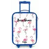 Flamingo feestje Kinderkoffer - Blauw klein -zz3dotto