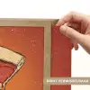 Pizza - Kaas - Rood - Pepperoni Light Box met batterij (Wandlamp) middel -USP_websiteprintNL