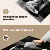 Hond - Bulldog - Pasta - Bril - Stoer - Dieren Inductie beschemer met haakjes klein -ky-schoon-nl
