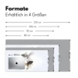 Goudvissen - Modern - Wit Muismat XXL klein -ysfeer5_duits