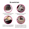 Spreuken - Last van lentekriebels - Quotes Inductie beschermer vinyl 3mm middel -wsfeer9_website