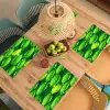 Limoen - Groen - Water Placemat vinyl groot 368 -zzsfeer5_Kitchenyeah-website