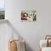 Kerstsfeer - Landelijk - Rood tuinposter los doek klein -sfeer8