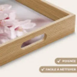 Bloesems - Meeldraden - Geel - Wazig Dienblad Rechthoek middel -USP_HandgreepFR