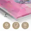 Discobal - Pink - Verf plexiglas 5mm klein -sfeer2
