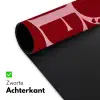 Love - Rood - Hatjes Muismat XXL klein -sfeer2