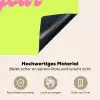 Groen - Roze bonjour - Retro Inductie beschemer met haakjes klein -ky-onderkant-de
