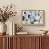 Abstract - Goud - Vormen Light Box met kabel (Tafellamp) klein -sfeer2