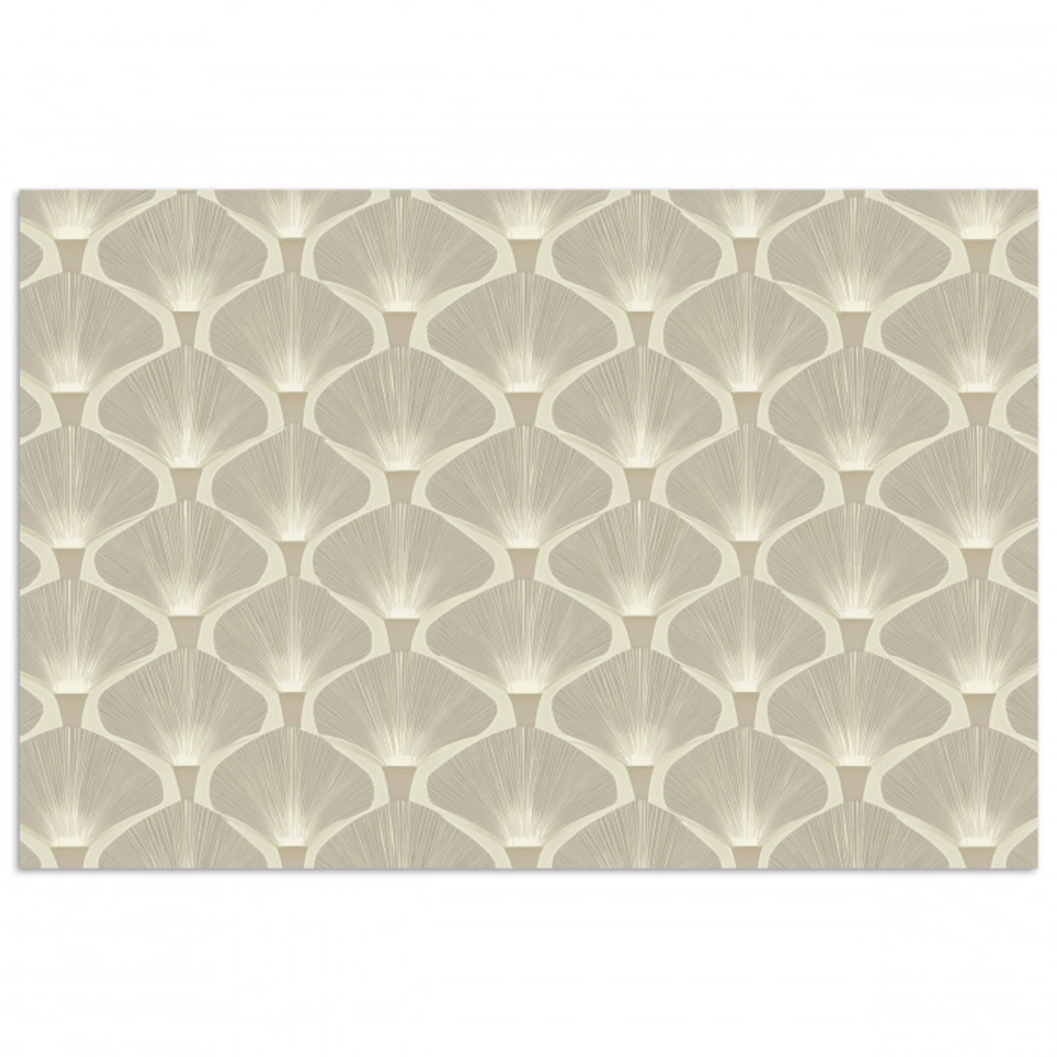 Paneel - Ginkgo - Zand poster papier klein 62 -3d