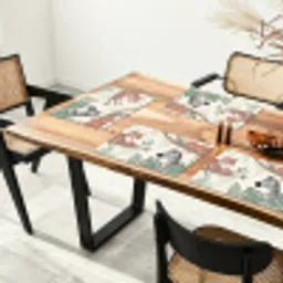 Jungle - Rustiek - Pastel Placemat vinyl groot -zzsfeer4_Kitchenyeah-website
