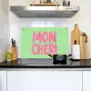 Mon cheri - Groen - Roze Inductie beschemer met haakjes klein -sfeer2