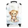 Perry panter Koffer - NBS - Handbagage middel -productfoto_recht