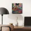 Trap - Graffiti - Kleuren - Kunst plexiglas 5mm klein -sfeer6