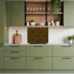 Bruin - Vlekken - Graniet keuken achterwand 2 middel 865 -sfeer3