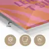 Quote - Zomer - Roze plexiglas 5mm klein -sfeer2
