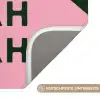 Donkergroen - Tekst - Schaduw - Grafisch Badmat klein -USP_AntislipDE