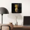 Ananas - Zwart - Goud - Luxe plexiglas 5mm klein -sfeer6