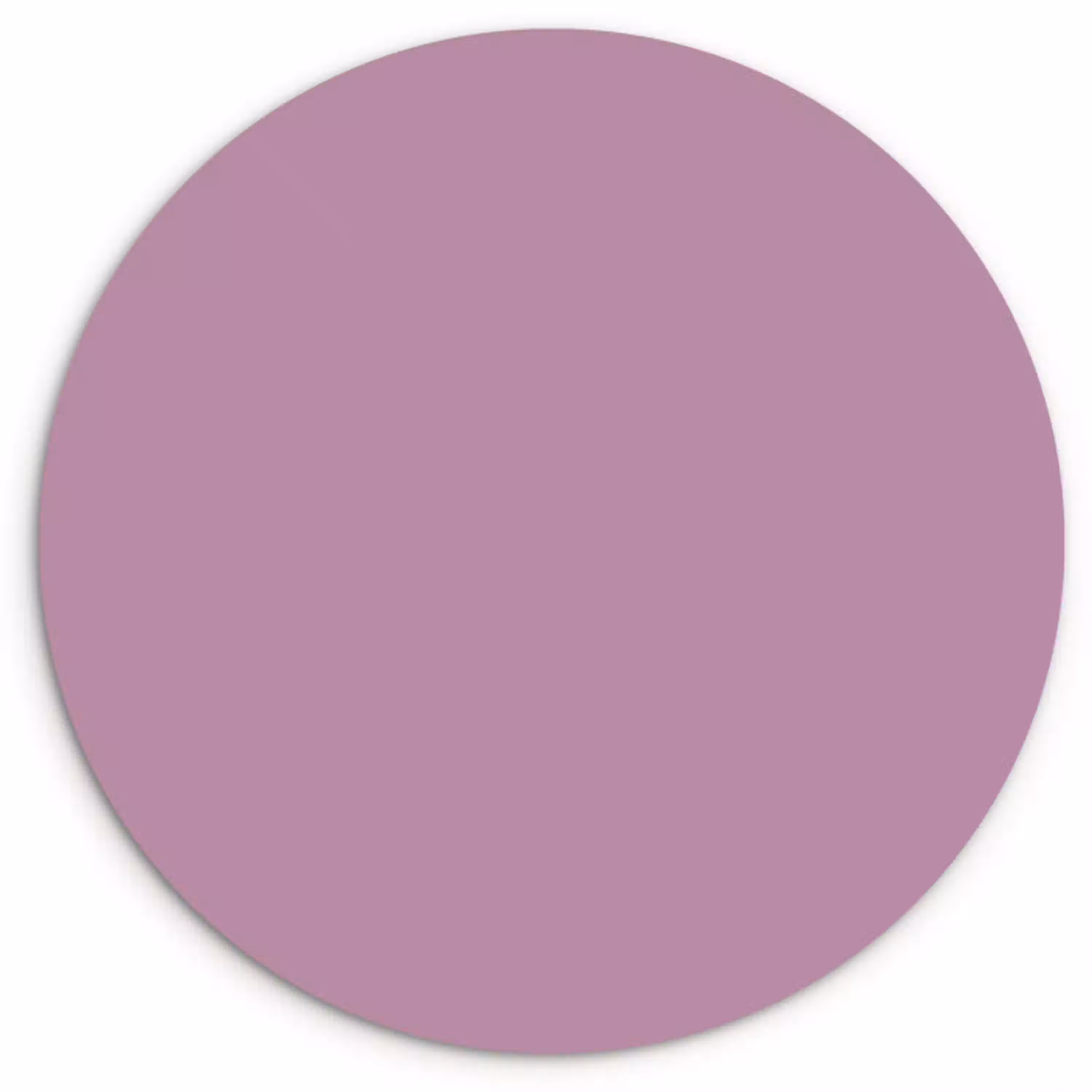 Lilac - Paars - Mauve Wandcirkel kunststof plaat 5mm dik klein 188 -3d