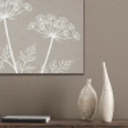 Grafisch - Fluitenkruid - Taupe PET vilt klein -sfeer6_closeup