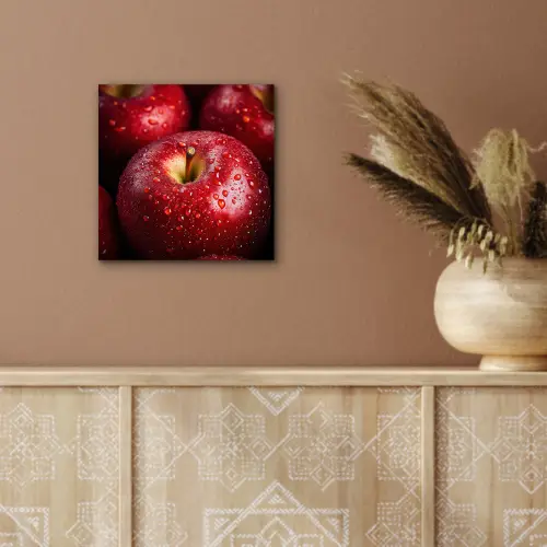 Rood - Appels - Fruit aluminium wit klein -sfeer4