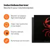 Krab - Rood - Vissen - Schaaldieren Inductie beschermer vinyl 3mm klein -zzzzzzz-td-ups