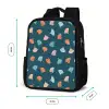 Zee - Dieren - Donkerblauw - Schelpen Rugzak - Zwart middel 861 -productfoto_formaten