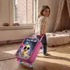 Vrolijk buitenaards wezentje Kinderkoffer - Roze klein -sfeer1