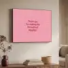 Tekst - Rood - Moederdag Textielframe zwart klein -sfeer3