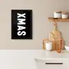 Kerst - Quotes - Xmas - Zwart - Feestdagen KitchenYeah - Keuken - Fotolijst klein -sfeer1