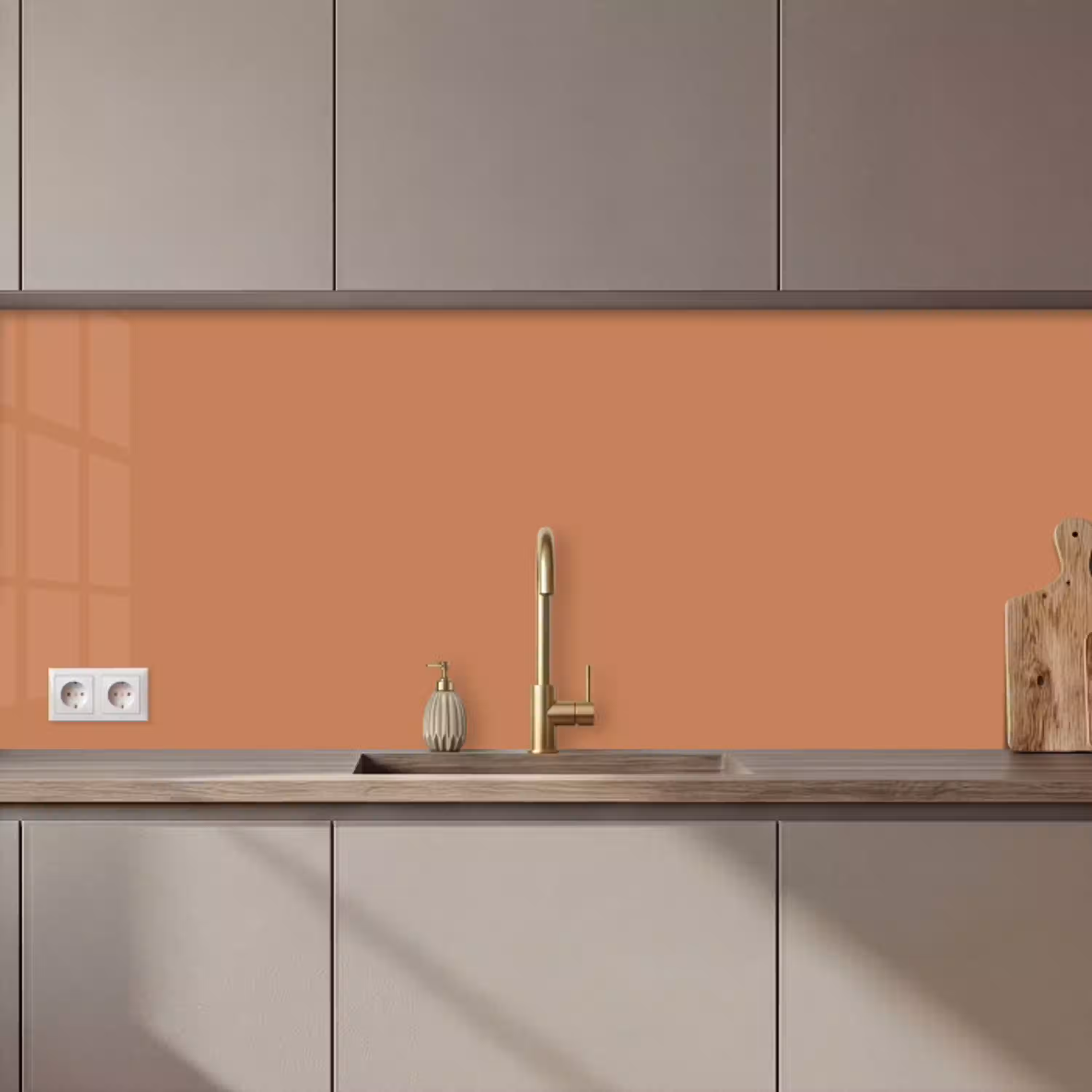 Little - Italy - Oranje keuken achterwand 2 middel 871 zz_3dshopping