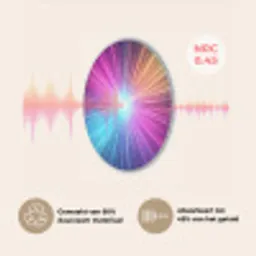 Abstract - Light - Burst - Modern - Colorful Akoestische PET Vilt - Rond klein -USP_NL