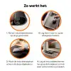 Koks - Koekenpannen - Keuken Inductie beschermer vinyl 3mm klein -zzzzzzz-td-werking