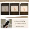 Dino - T-Rex - Oranje Light Box met batterij (Wandlamp kind) middel -USP_dimbaarNL