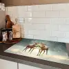 Kerstmagie - Winterwoud - Rendier Inductie beschermer vinyl 3mm klein -sfeer3