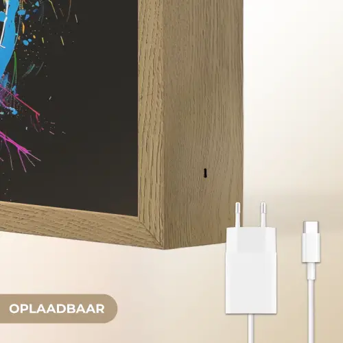 Graffiti - Sport - Darten - Dartbord Light Box met batterij (Wandlamp) middel -USP_websiteoplaadbaarNL