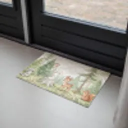 Bos - Dieren - Groen Deurmat klein -sfeer2