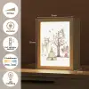 Wilde dieren - Bos - Illustratie Light Box met kabel klein -USP_NL