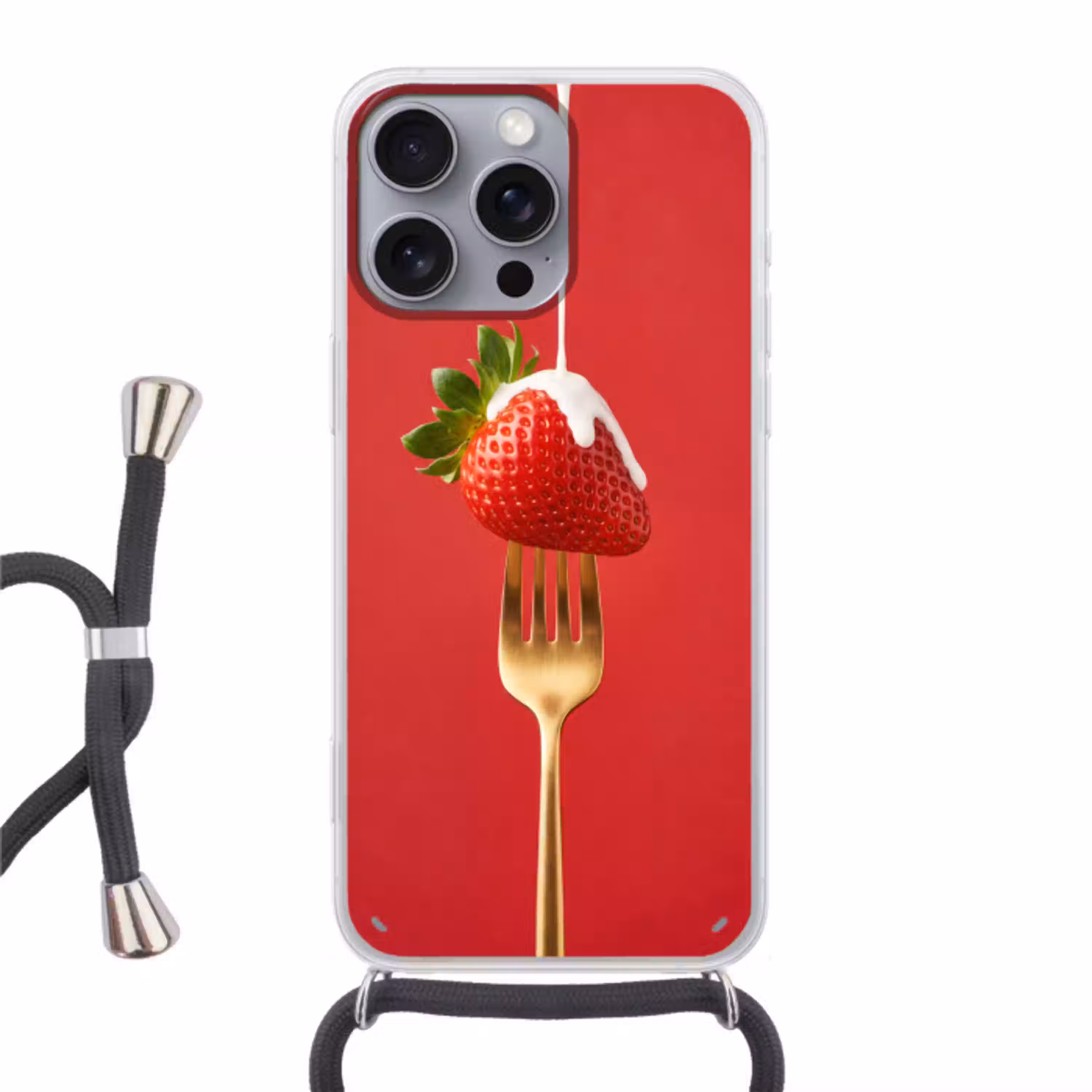 Fruit - Room - Modern Hoesje iPhone 16 Pro Max met koord klein -3d