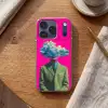 Man - Pak - Wolk - Roze Telefoonhoesje iPhone 17 Pro klein -sfeer1