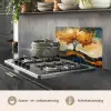 Boom - Natuur - Goud - Modern keuken achterwand spatscherm klein -usp_NL