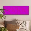 Zebra - Neon - Roze - Paars canvas 2cm klein 828 -sfeer1