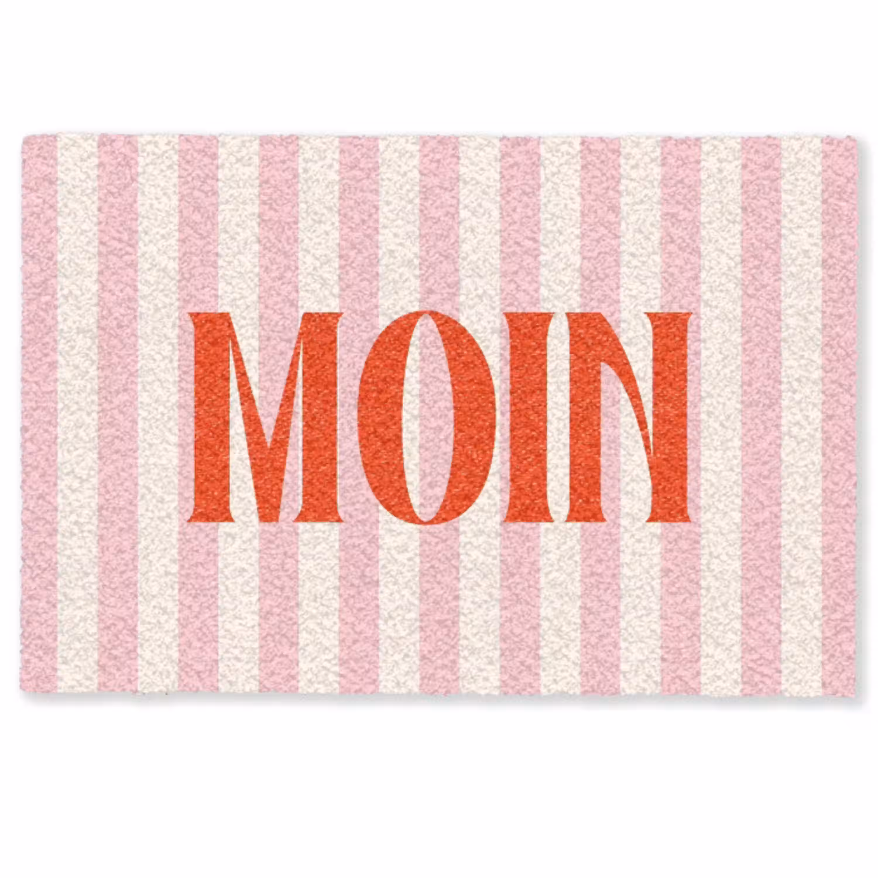 Zachtroze - Rood - Strepen - Moin Deurmat klein -zkaufland3d