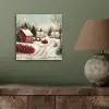 Kerstsfeer - Landelijk - Rood aluminium wit klein -sfeer2