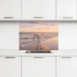 Strand - Branding - Wolken keuken achterwand 2 middel -3d