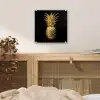 Ananas - Zwart - Goud - Luxe plexiglas 5mm klein -sfeer4