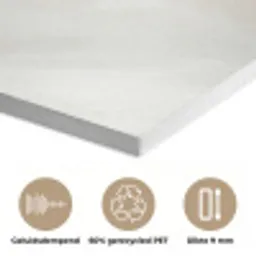 Bloem - Beige - Verf - Schaduw PET vilt klein -closeup_NL