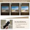 Strand - Zee - Duin - Zand - Zomer Light Box met batterij (Wandlamp) middel -USP_dimbaarNL