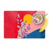 Bladeren - Zon - Abstracte vormen Placemat vinyl groot -zzzproduct_Kitchenyeah-website