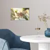 Bloesems - Zonlicht - Quote - Wit poster papier klein -sfeer3