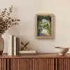 Doorkijk - Tuinboog - Bloemen - Natuur - Pad Light Box met kabel (Tafellamp) klein -sfeer2